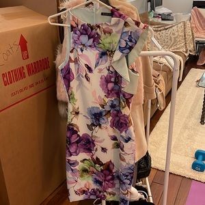 Black Halo Floral dress